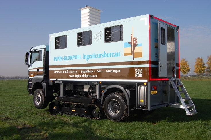 Crawler-Truck CPT Penetrometer Rig | Gouda Geo-Equipment