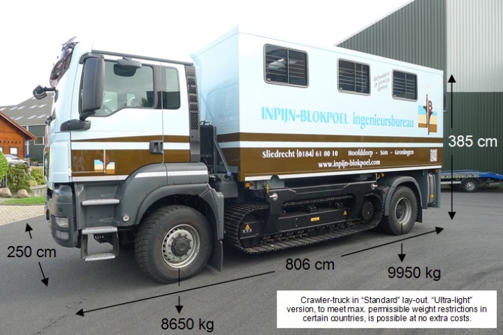 Crawler-Truck CPT Penetrometer Rig | Gouda Geo-Equipment