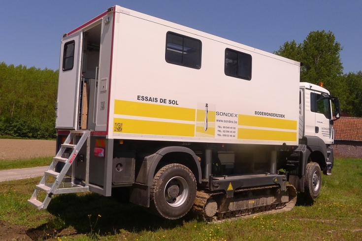 Crawler-Truck CPT Penetrometer Rig | Gouda Geo-Equipment