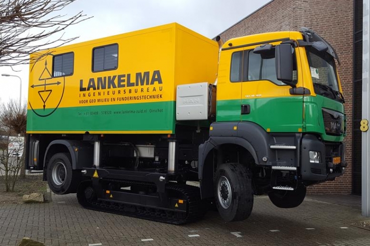 Crawler-Truck CPT Penetrometer Rig | Gouda Geo-Equipment