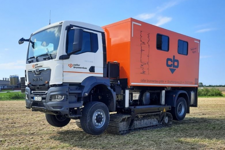 Crawler-Truck CPT Penetrometer Rig | Gouda Geo-Equipment